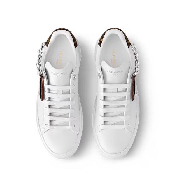 Men's Louis Vuitton Time Out White Sneakers
