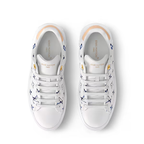 Men's Louis Vuitton Time Out Blue Sneakers