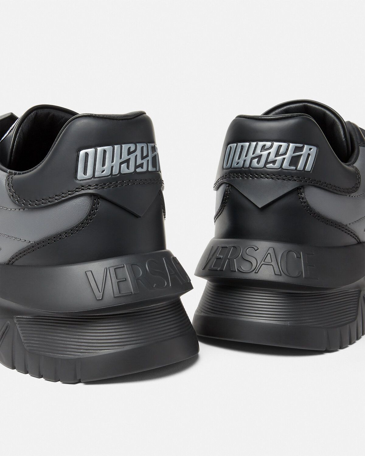 Men's Versace Odissea Trainers Black Sneakers