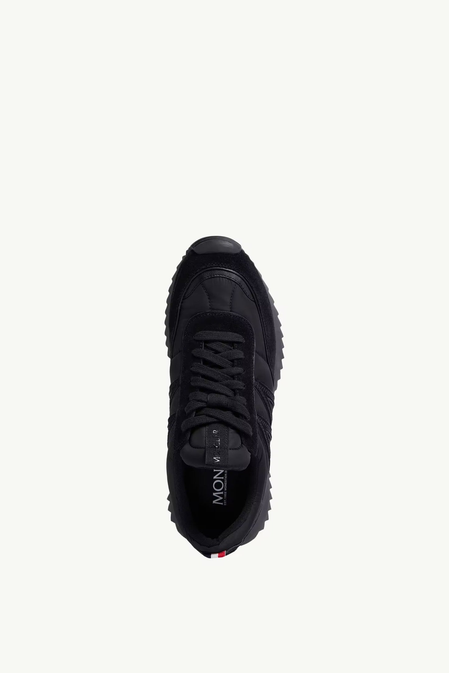 Men's Pacey Nylon & Suede Black Sneakers