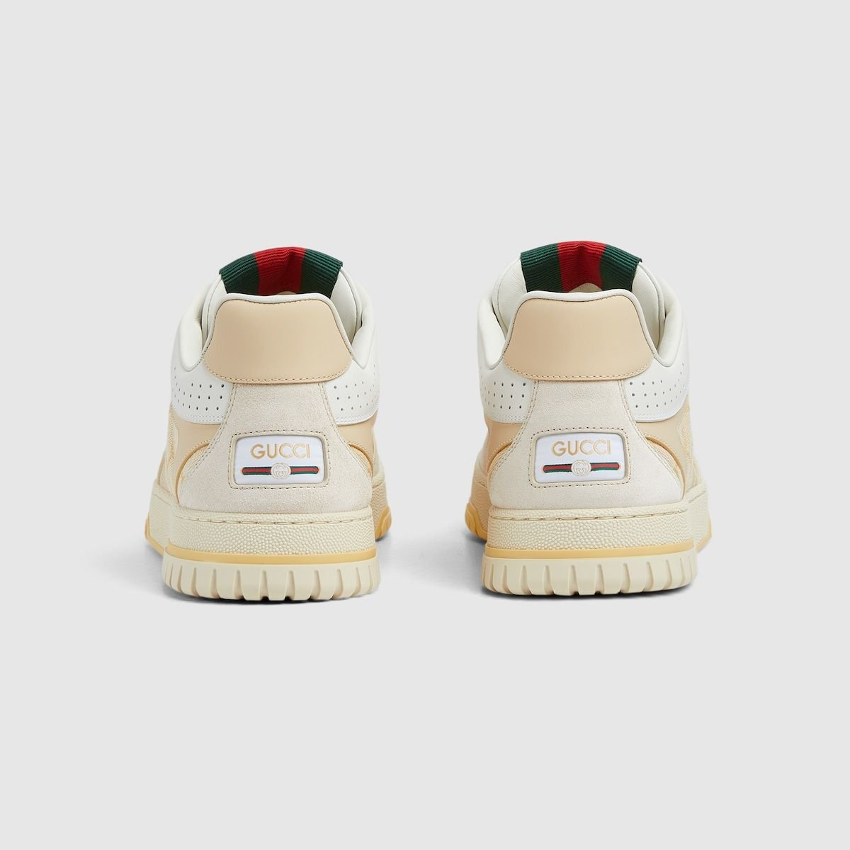 Men's Gucci Re-Web GG Canvas - Light Beige Sneakers