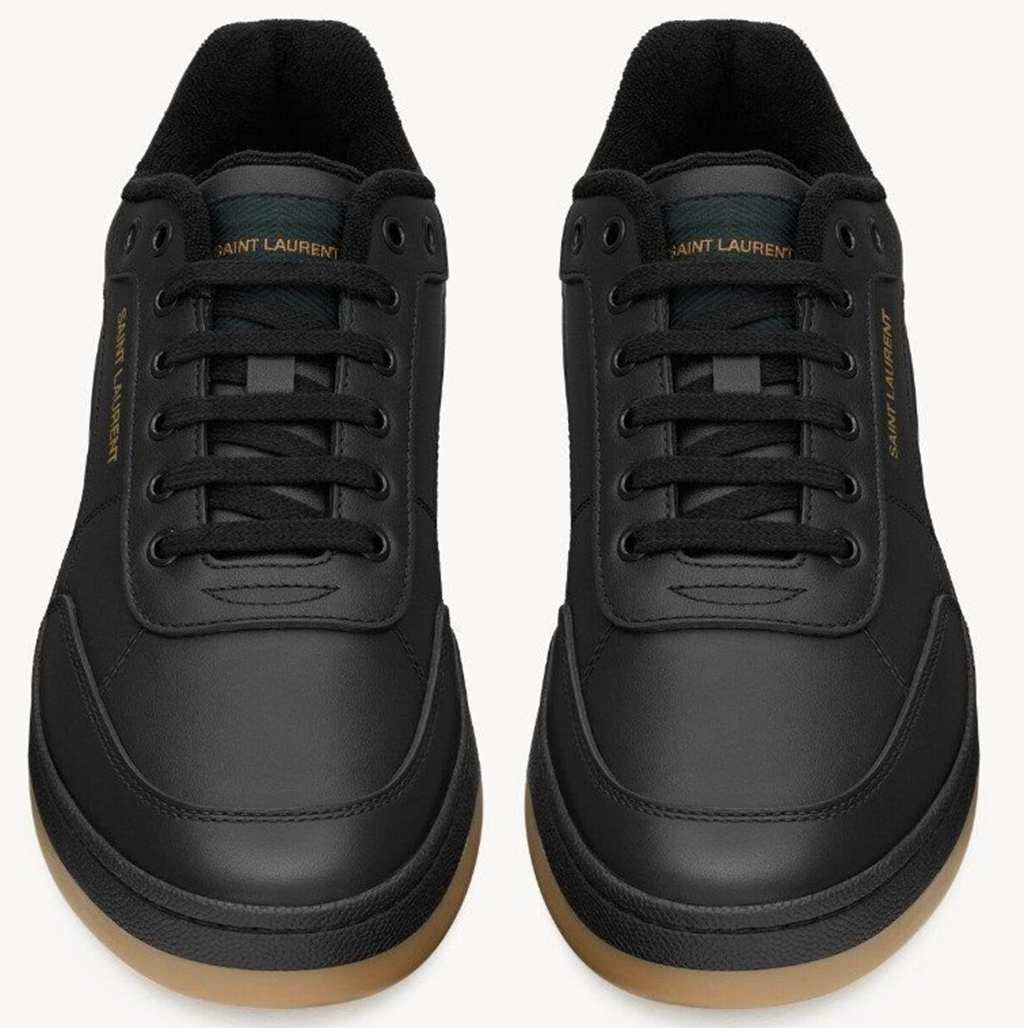 Men's Saint Laurent Low Top Black Sneakers