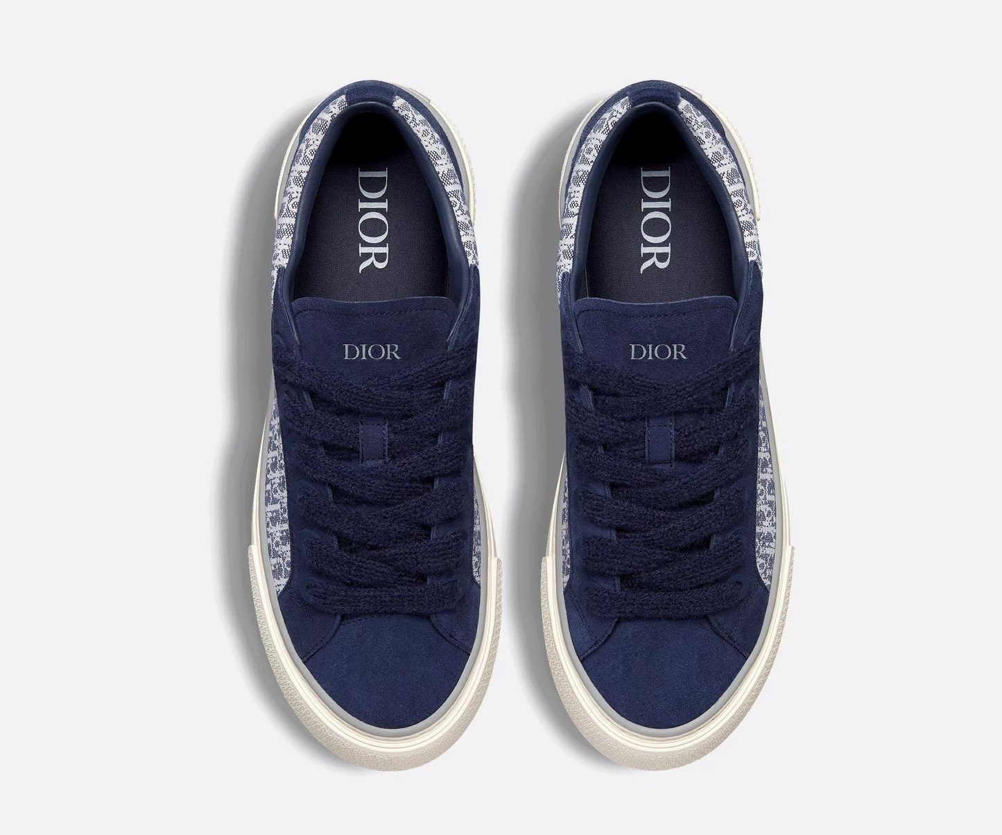 Men's Dior B33 Runner Navy Sneakers