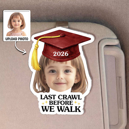 Custom Photo Look Who Graduated - Personalized Car Visor Clip - Special Gift For Family Members, Best Friends, Siblings