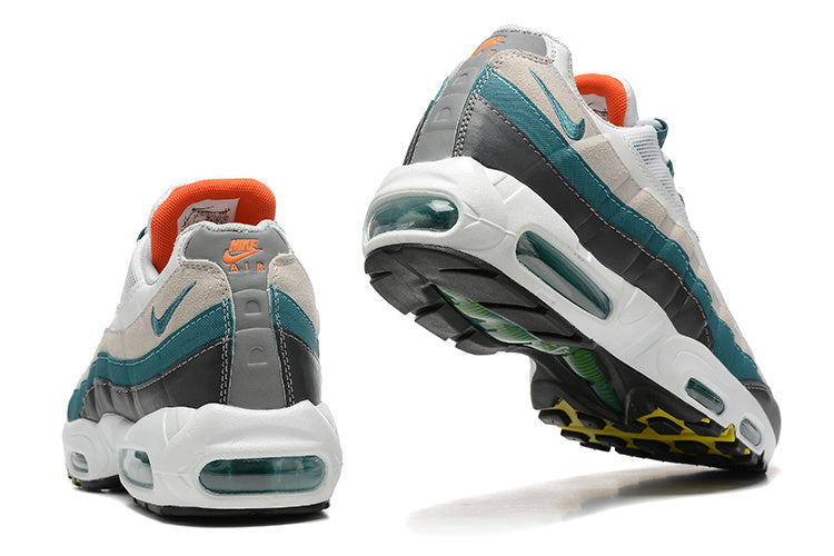 Men's Nike Air Max 95 Grey, Blue And Black Shoes