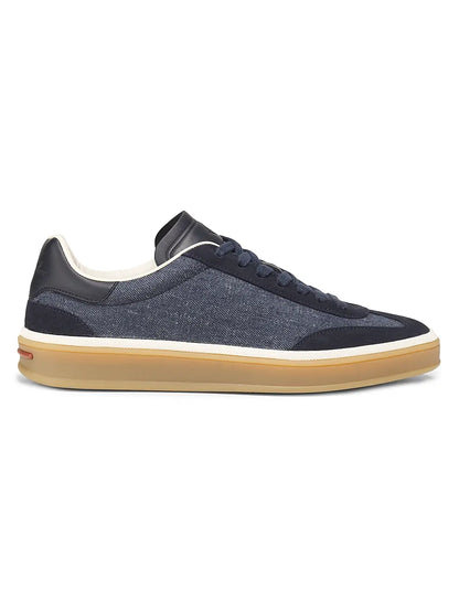 Men's Loro Piana Tennis Walk Warm Gray Sneakers