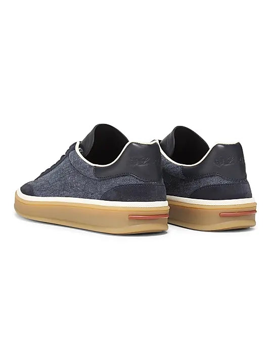 Men's Loro Piana Tennis Walk Warm Gray Sneakers