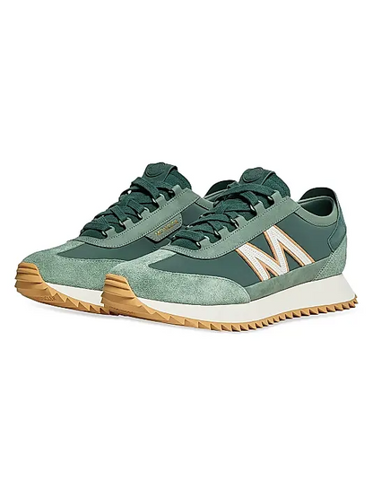 Men's Moncler Pacey2 Sneakers in Green