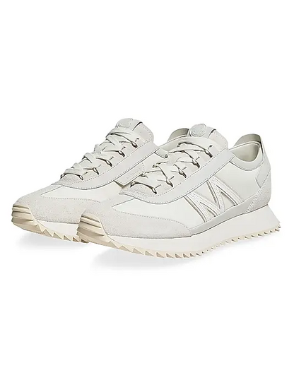 Men's Moncler Pacey2 Sneakers in White