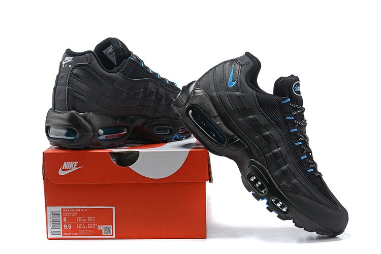 Men's Nike Air Max 95 Black Blue Shoes