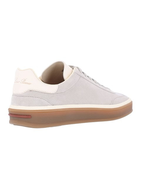 Men's Loro Piana Tennis Walk Gray Sneakers