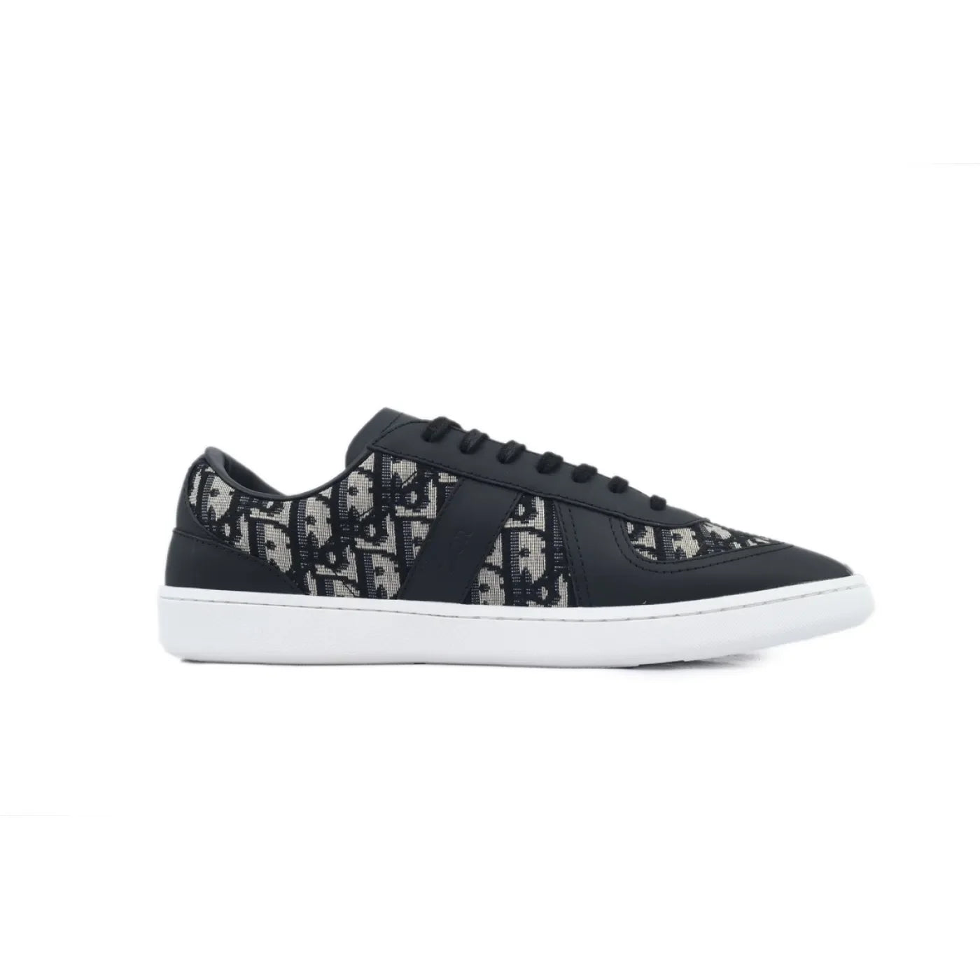 Men's Dior B01 Matchpoint White And Black Print Sneakers
