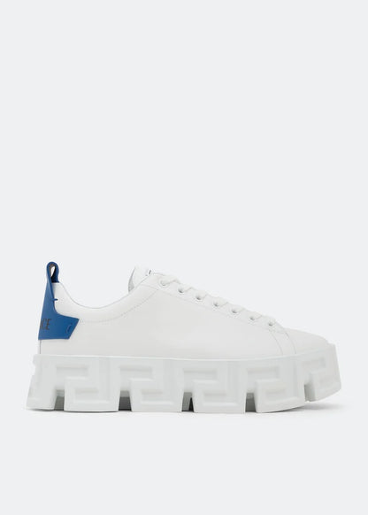 Men's Versace Greca Blue Sneakers