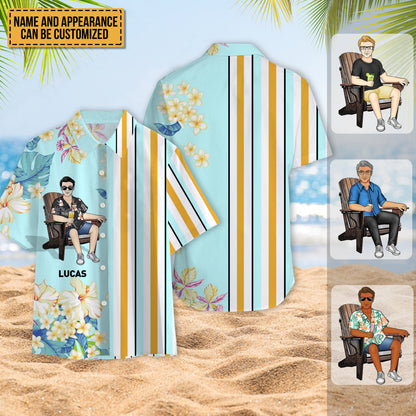 Cool Man Summer Hawaii Cool Customization - Summer Hawaiian shirt - Personalized Customized Hawaiian shirt