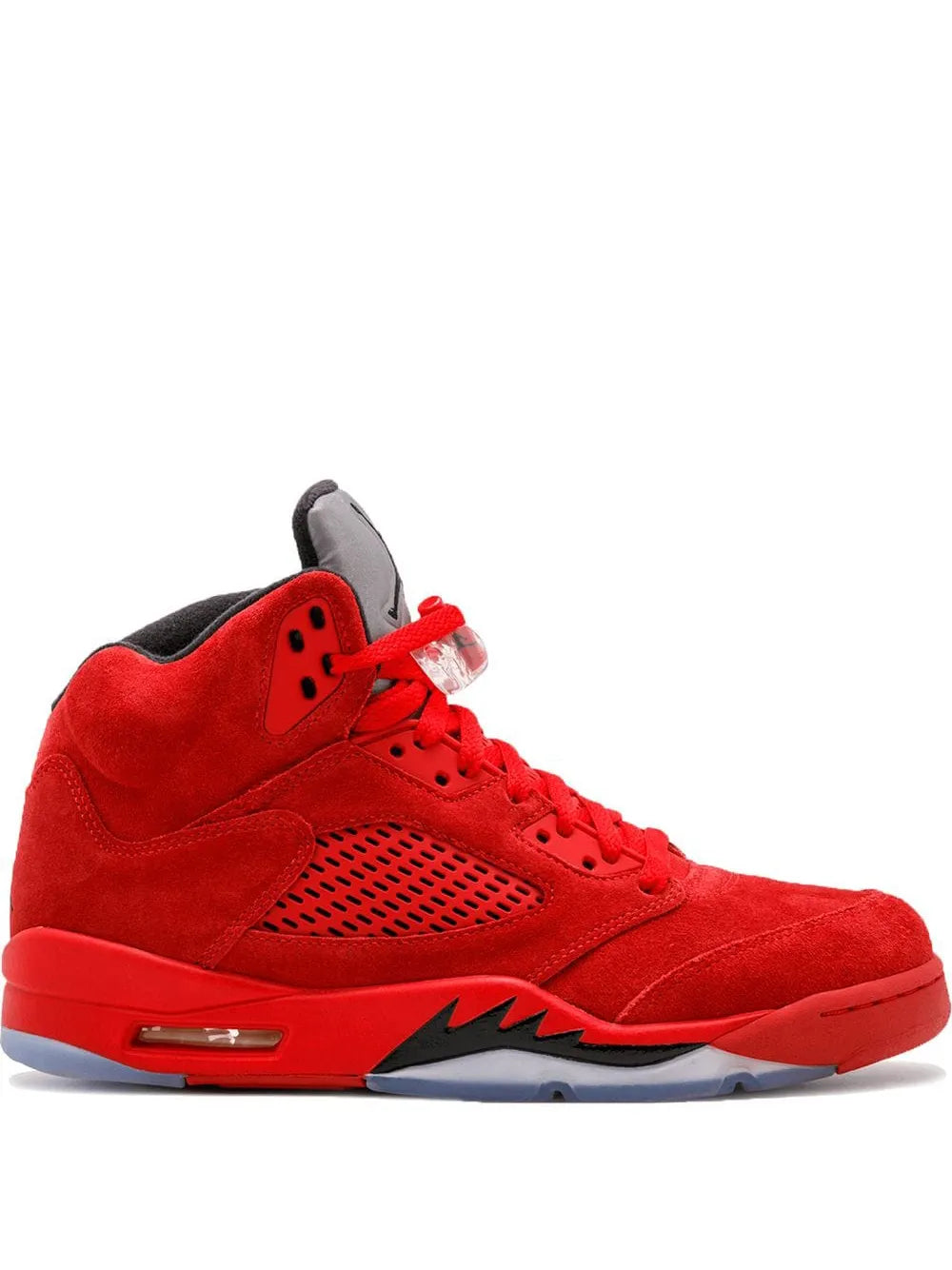 Men's Nike Air Jordan 5 Retro Red Suede Shoes