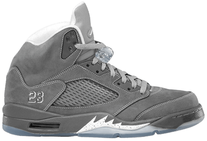 Men's Nike Air Jordan 5 Retro Wolf Grey Shoes