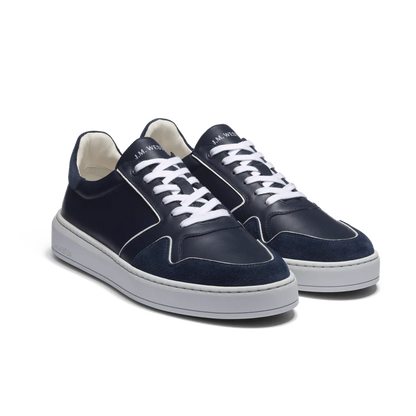 Men's Basket On Time Oxford Navy Sneakers