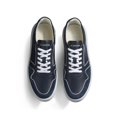 Men's Basket On Time Oxford Navy Sneakers