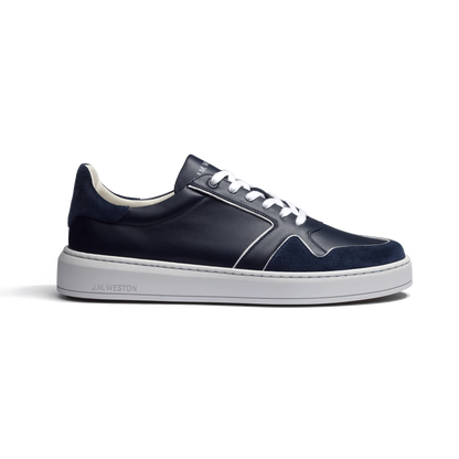 Men's Basket On Time Oxford Navy Sneakers