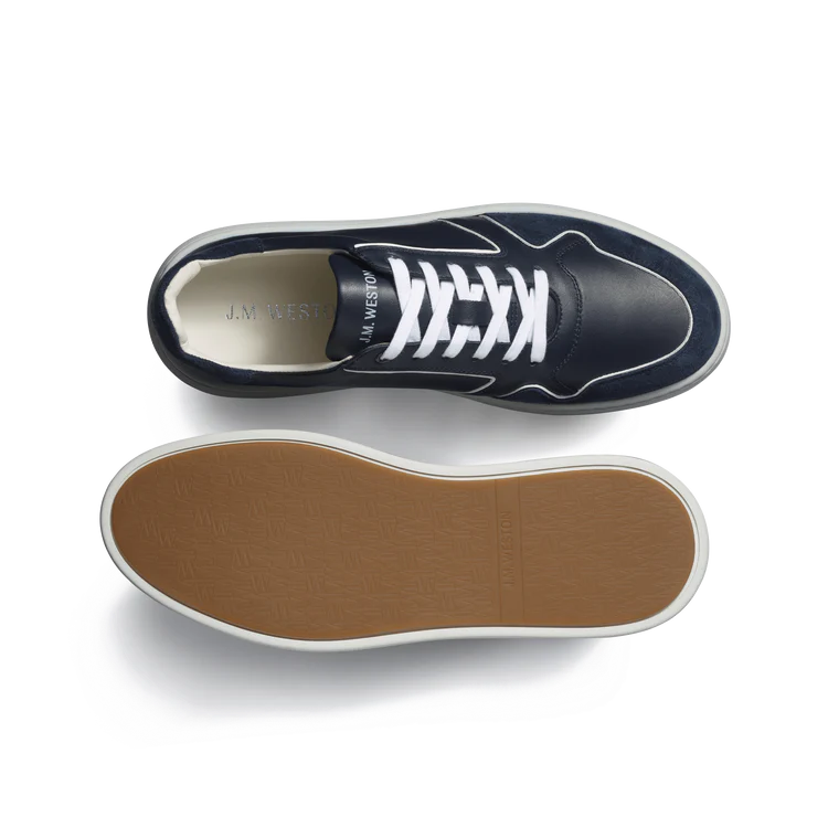 Men's Basket On Time Oxford Navy Sneakers