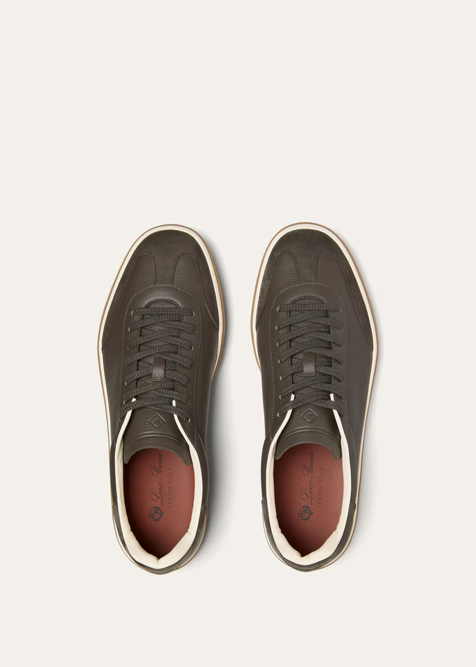 Men's Loro Piana Tennis Walk Old England Sneakers