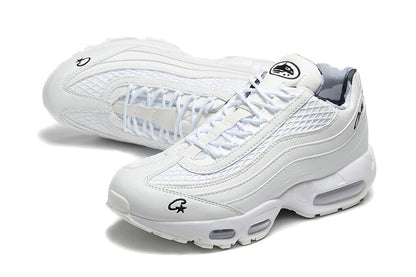 Men's Nike Air Max 95 Corteiz Essential Triple White Shoes