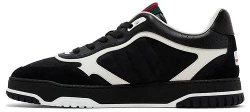 Men's Gucci Re-Web GG Canvas - Black Sneakers