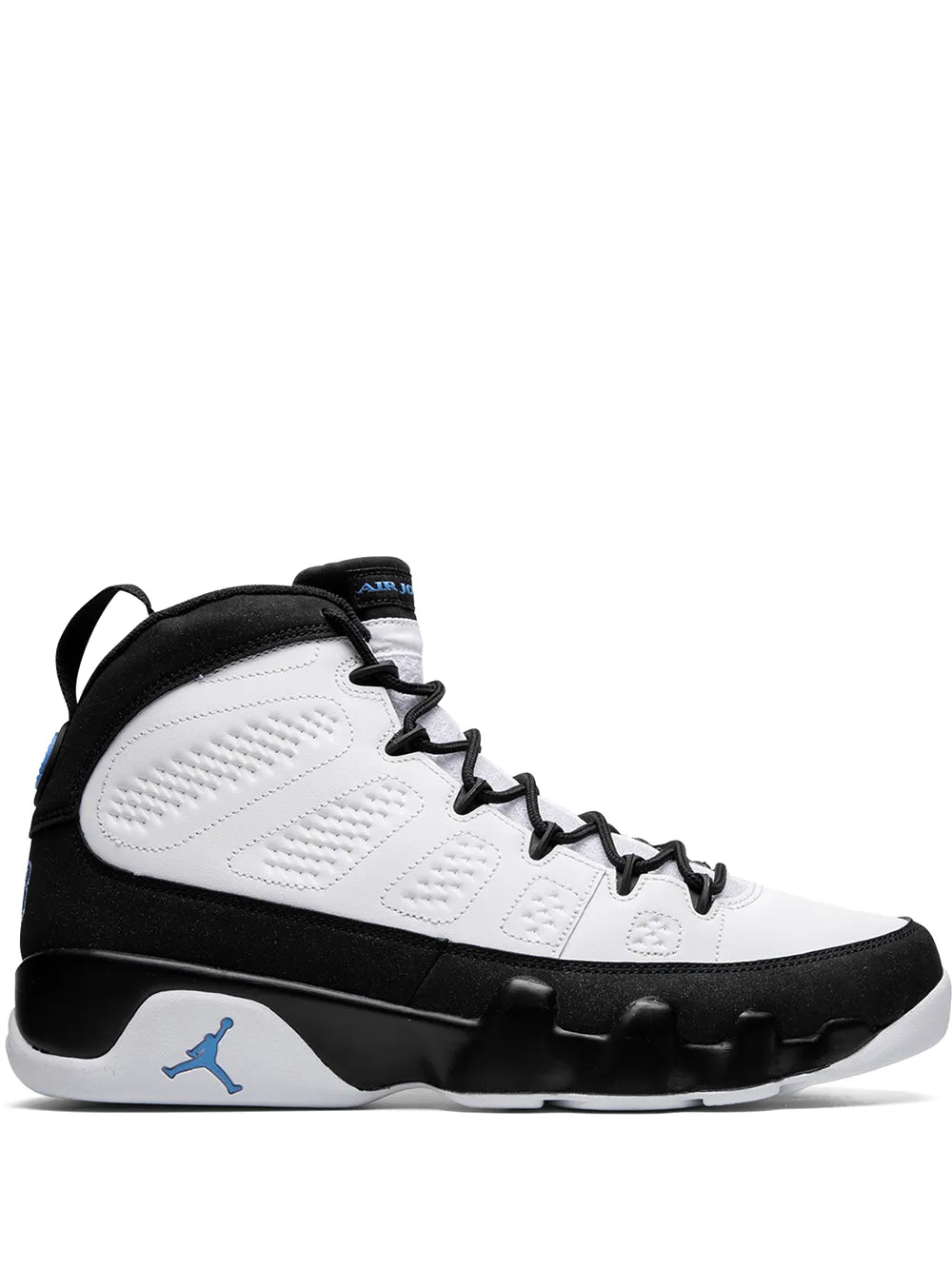 Men's Nike Air Jordan 9 White Black Shoes