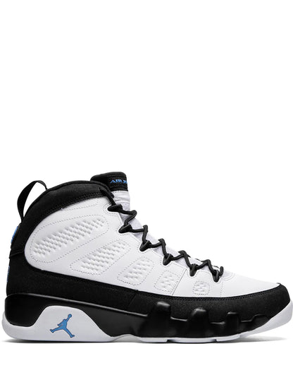 Men's Nike Air Jordan 9 White Black Shoes