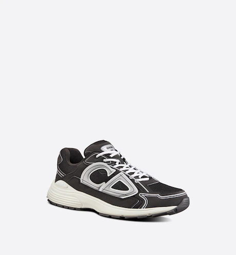 Men's Dior x Stone Island B30 Black Mesh Sneaker
