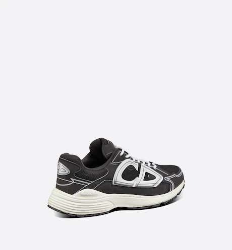 Men's Dior x Stone Island B30 Black Mesh Sneaker