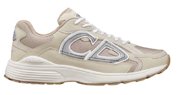 Men's Dior x Stone Island B30 Cream Mesh Sneaker