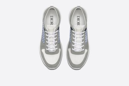 Men's Dior B25 Runner Gray Suede Dior Sneakers