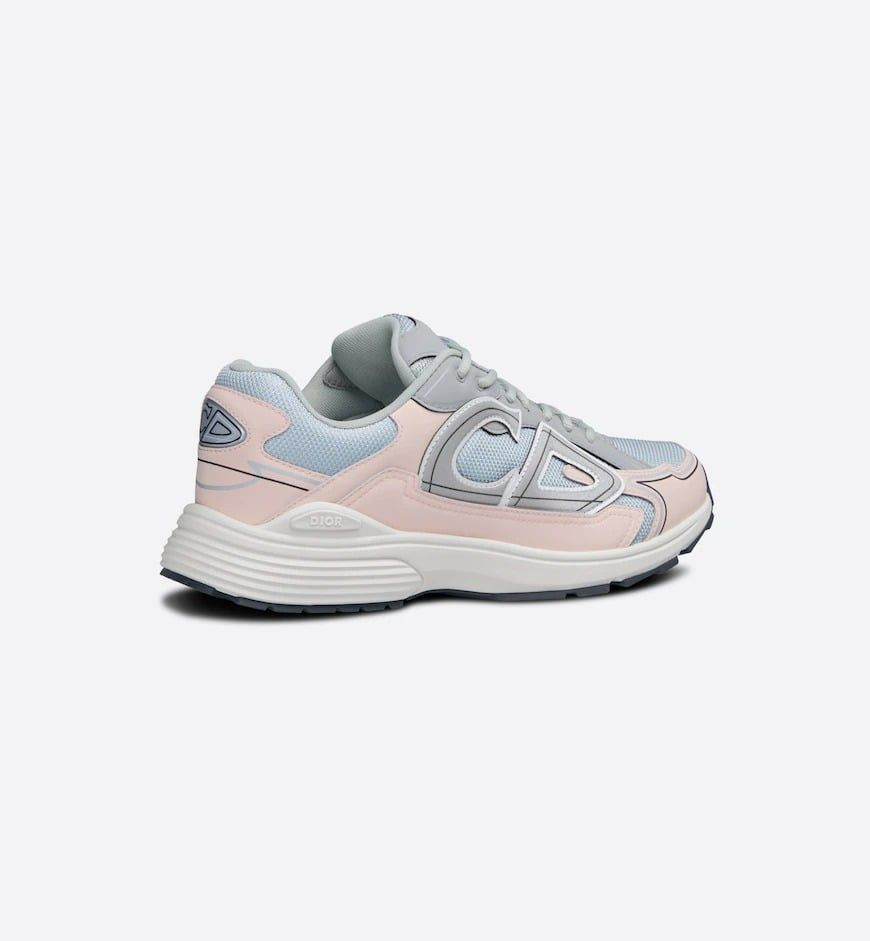 Men's Dior x Stone Island B30 Gray Pink Sneakers