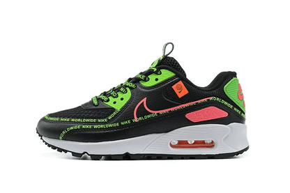 Men's Air Max 90 Worldwide Black Green Shoes
