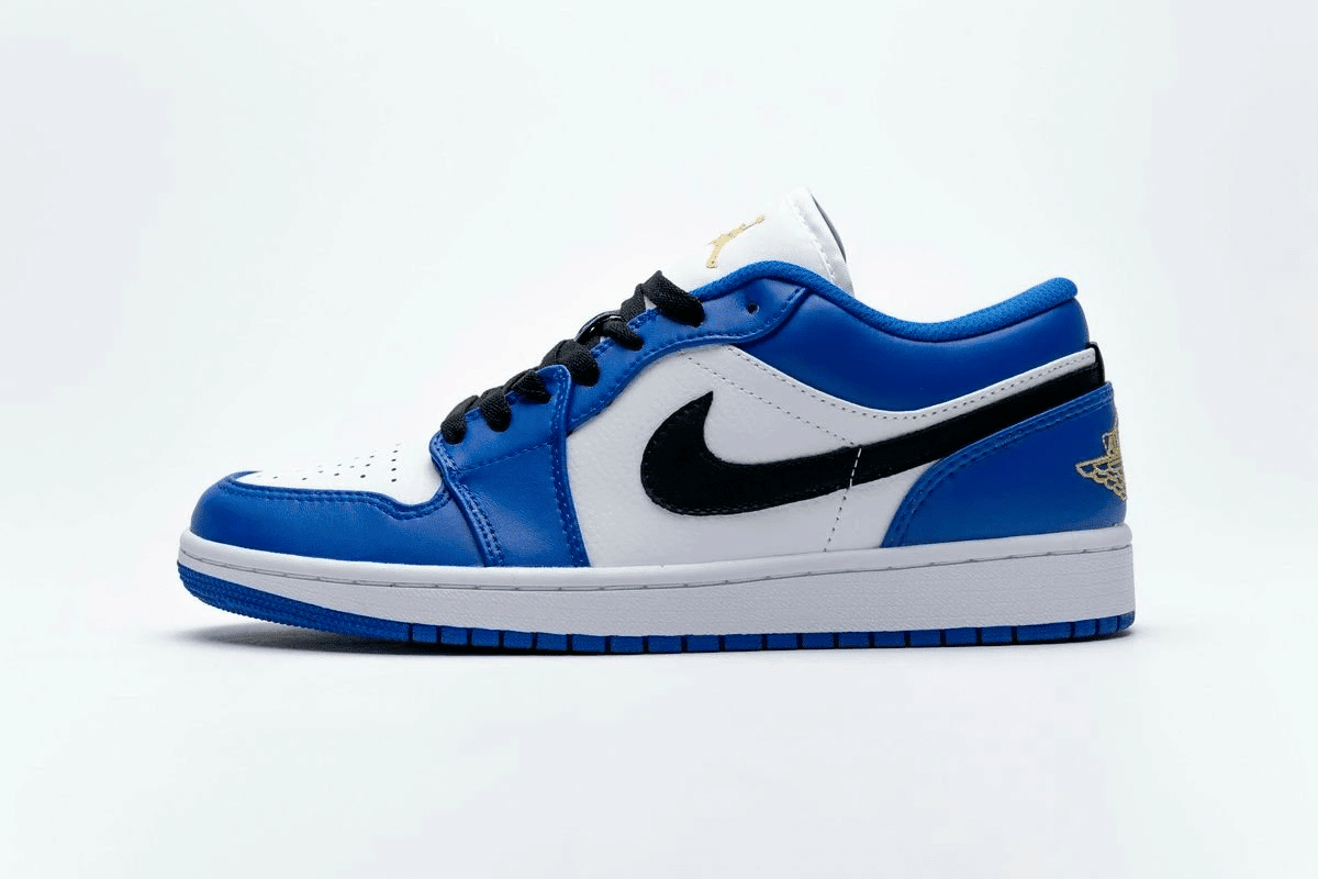 Men's Air Jordan 1 Low Hyper Royal Shoes