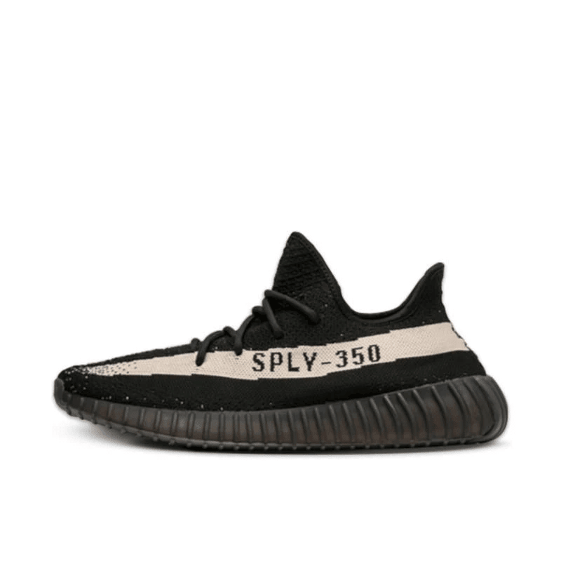 Men's Yeezy Boost 350 V2 Core Black White Shoes