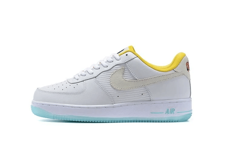 Men's Air Force 1 White Dark Sulfur Shoes