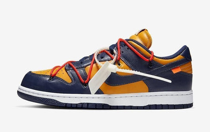 Men's Dunk Low Off White University Gold Shoes