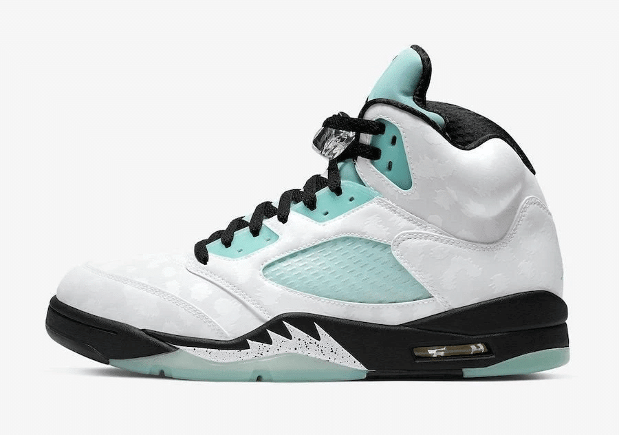 Men's Air Jordan 5 Island Green Shoes