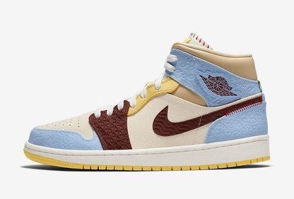 Men's Air Jordan 1 X Maison Chateau Fearless Shoes