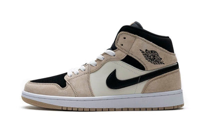 Men's Air Jordan 1 Mid Barely Orange Shoes