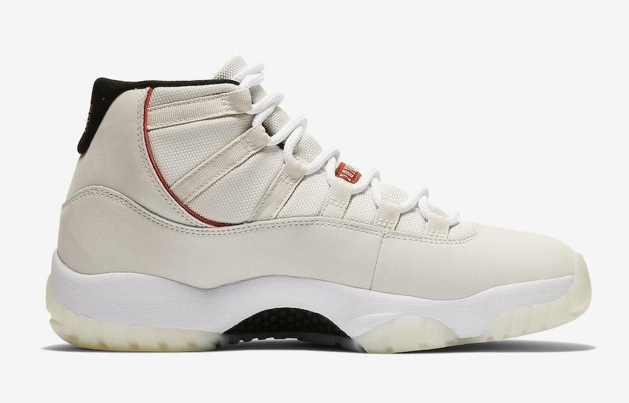 Men's Air Jordan 11 Platinum Tint Shoes
