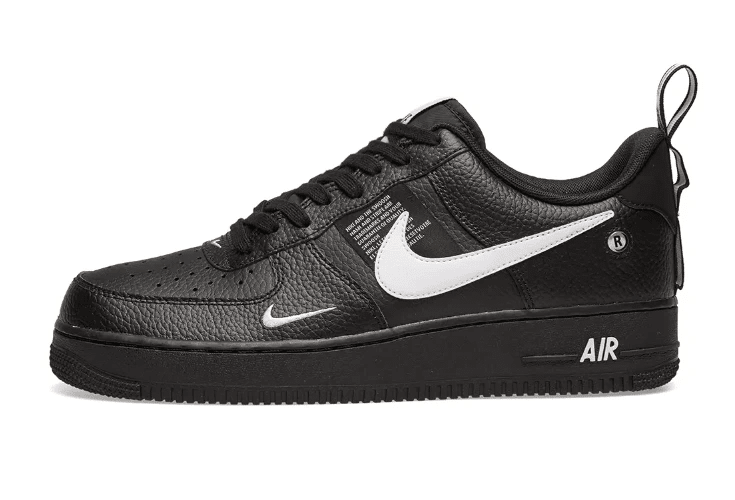 Men's Air Force 1 '07 LV8 Utility Low Black Shoes