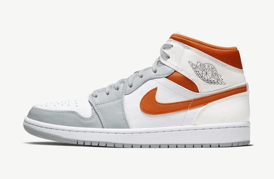 Men's Air Jordan 1 Starfish Orange Shoes