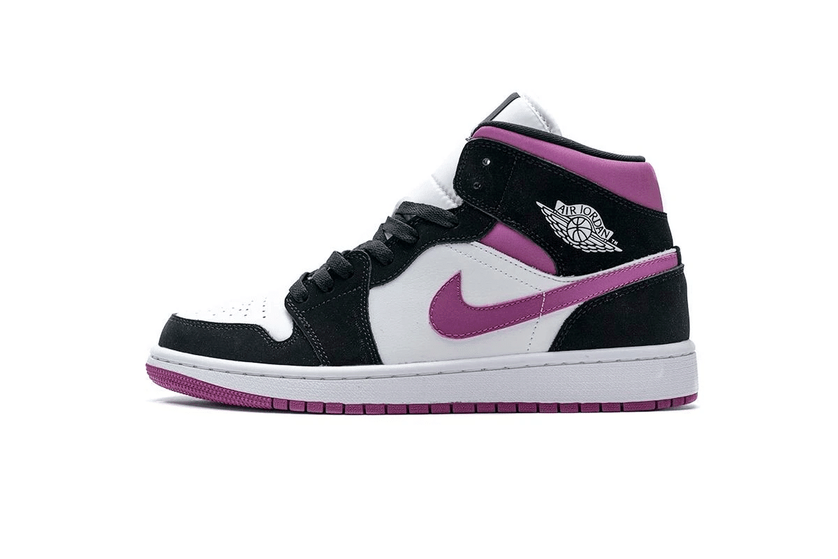 Men's Air Jordan 1 Mid Magenta Shoes