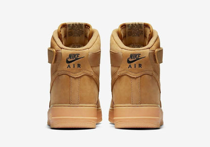 Men's Air Force 1 Mid Flax Wheat Shoes