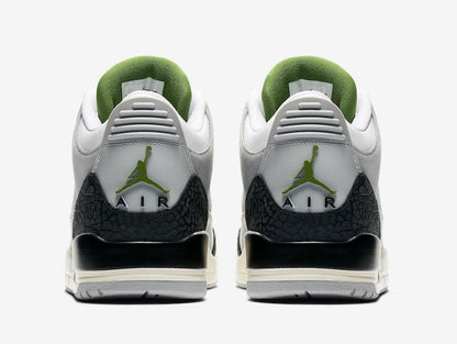 Men's Air Jordan 3 Retro Chlorophyll Shoes
