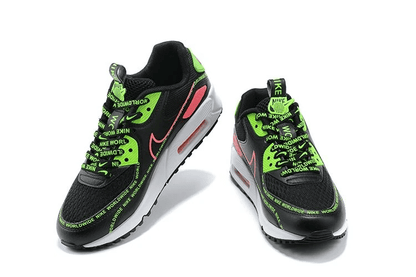 Men's Air Max 90 Worldwide Black Green Shoes