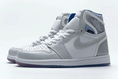 Men's Air Jordan 1 Zoom Racer Blue Shoes